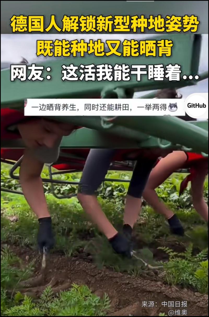 把晒背和除草结合起来，…#情报-搞钱情报论坛-网创交流-课赚圈